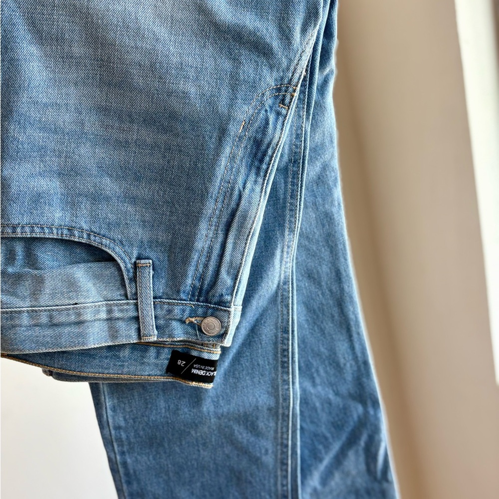 Just Black Women's Light Blue Straight Leg Jeans